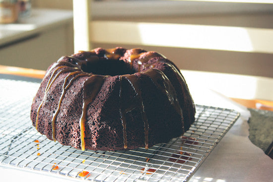 Chocolate & Salted Caramel Bundt Cake Recipe