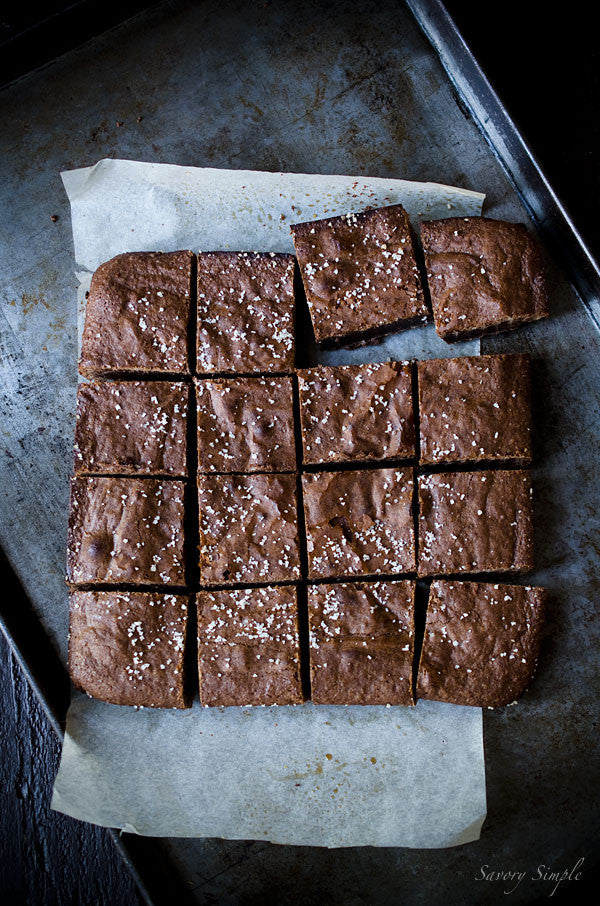 Salted Olive Oil Brownies Recipe