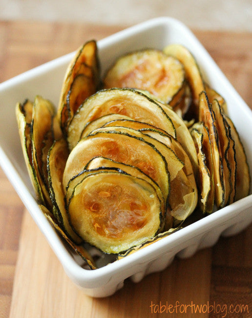 Oven-baked Zucchini Crisps Recipe