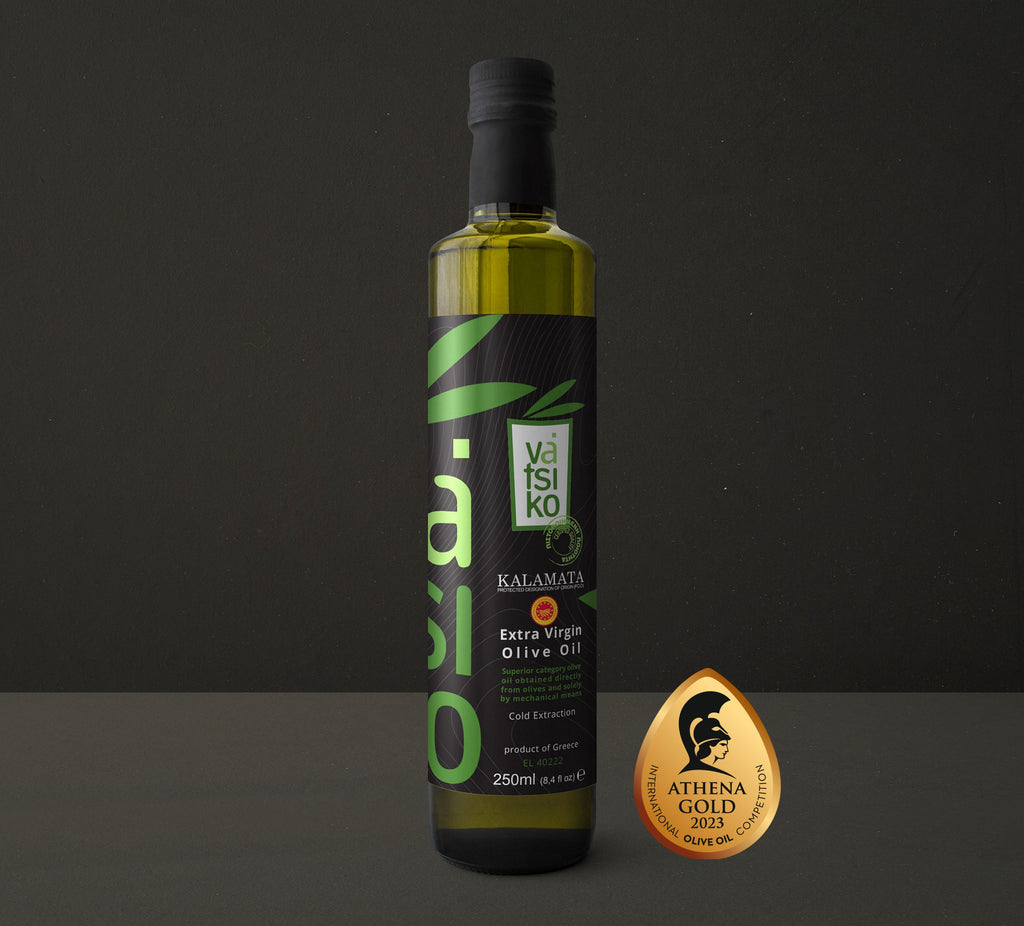 Vatsiko Greek Koroneiki Extra Virgin Olive Oil PDO Kalamata