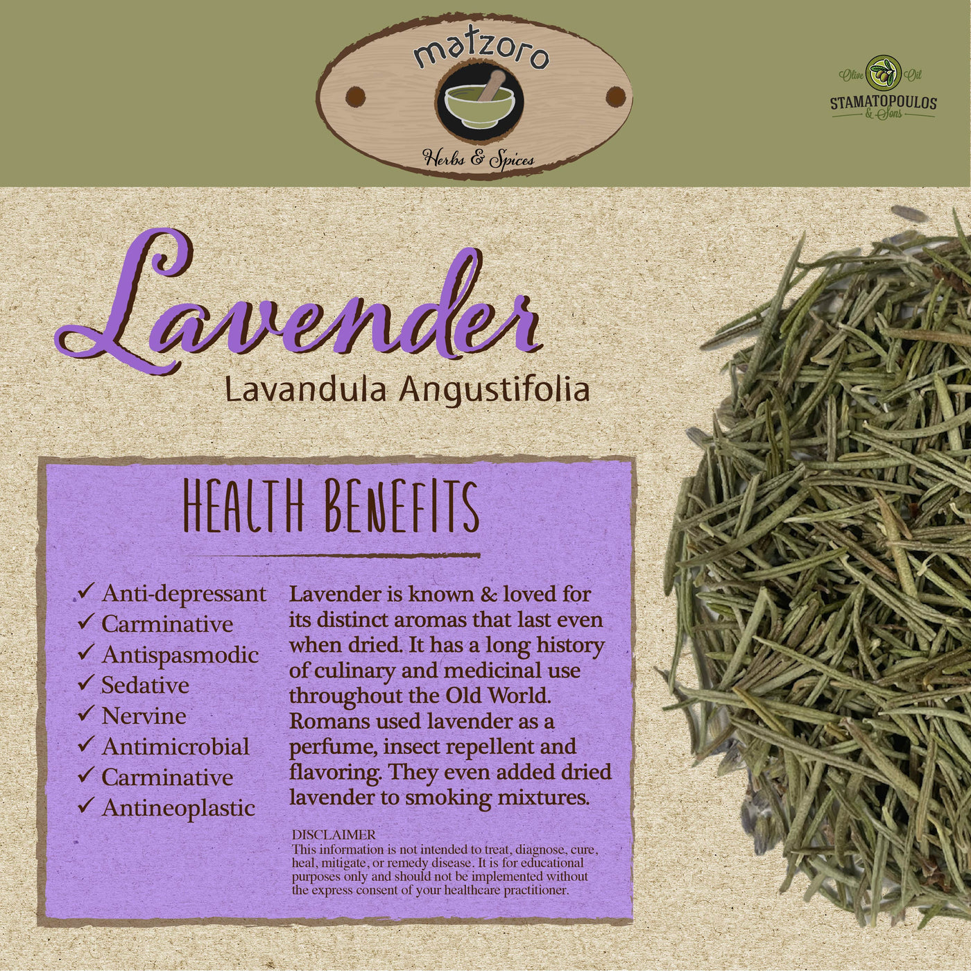 Lavender Flower Bud Dried Herb – Alywillow