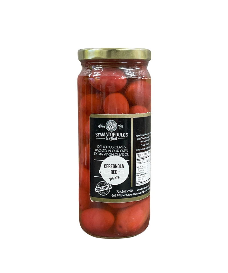 red cerignola olives from italy fresh perfect for snacking