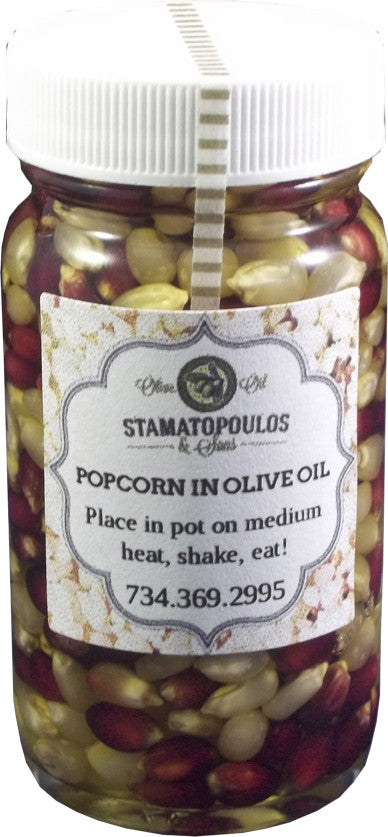 Popcorn in Olive Oil